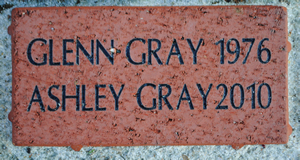 GLENN GRAY 1976 ASHLEY GRAY 2010