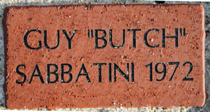 GUY 'BUTCH' SABBATINI 1972