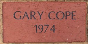 GARY COPE 1974