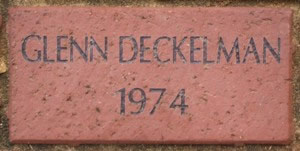 GLENN DECKELMAN 1974