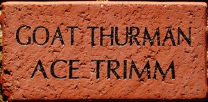 GOAT THURMAN ACE TRIMM