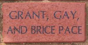 GRANT, GAY, AND BRICE PACE