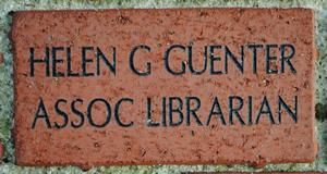 HELEN G GUENTER ASSOC LIBRARIAN