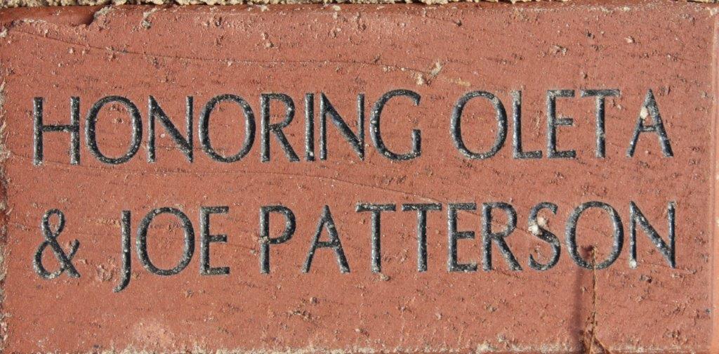 HONORING JOE & OLETA PATTERSON