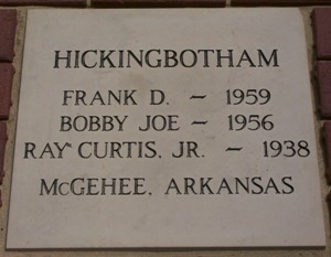 HICKINGBOTHAM STONE