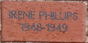 IRENE PHILLIPS 1948-1949