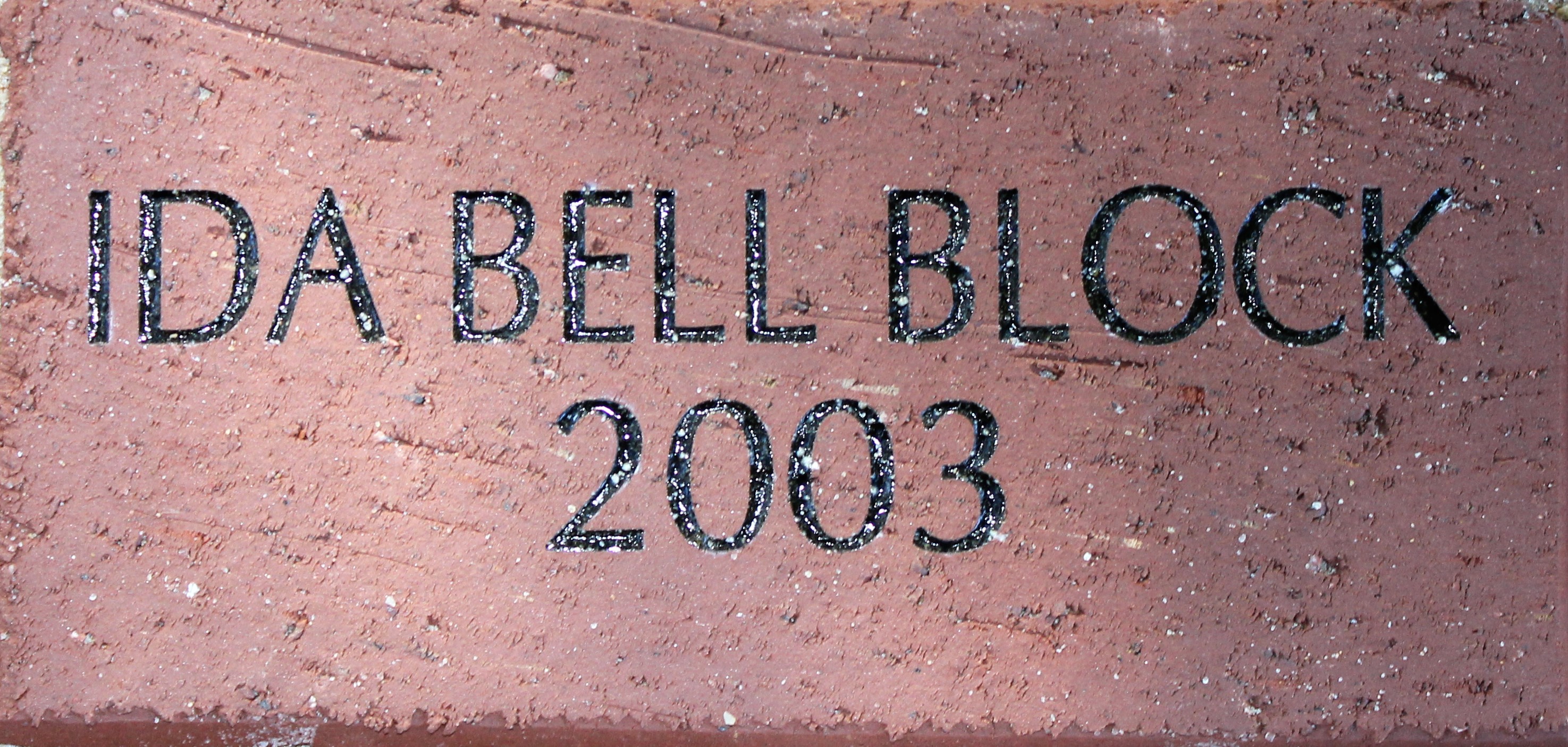 IDA BELL BLOCK 2003