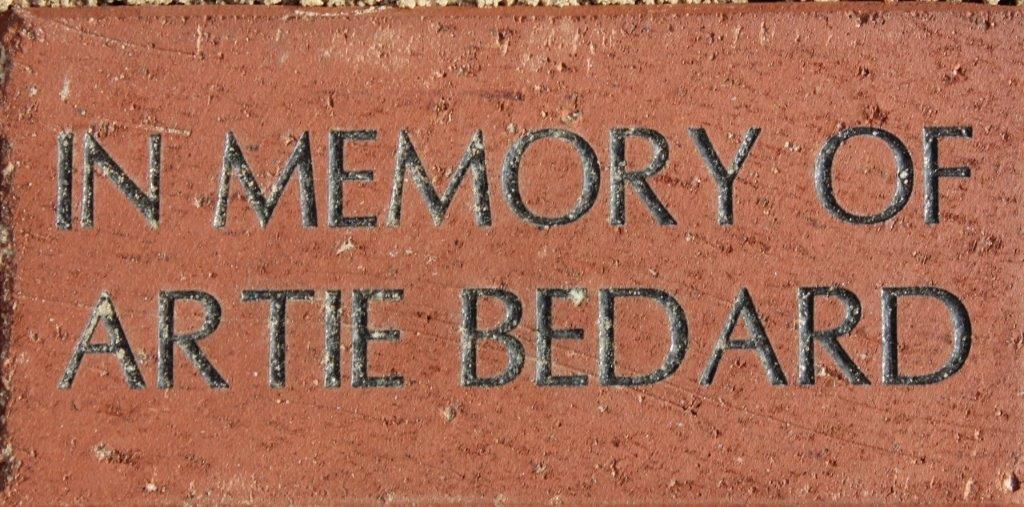 IN MEMORY OF ARTIE BEDARD
