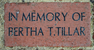 IN MEMORY OF BERTHA T.TILLAR