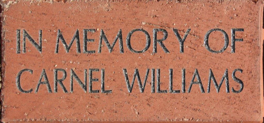 IN MEMORY OF CARNEL WILLIAMS
