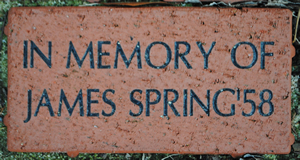 IN MEMORY OF JAMES SPRING'58