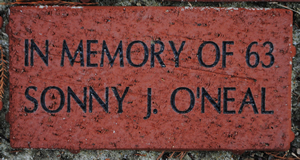 IN MEMORY OF 63 SONNY J. O'NEAL