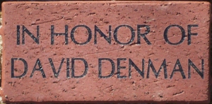IN HONOR OF DAVID DENMAN