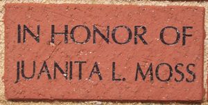 IN HONOR OF JUANITA L. MOSS