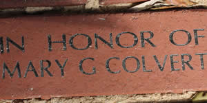 IN HONOR OF MARY G COLVERT