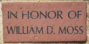 IN HONOR OF WILLIAM D. MOSS