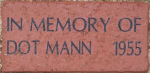 IN MEMORY OF DOT MANN    1955