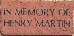 IN MEMORY OF HENRY MARTIN