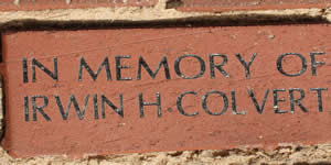 IN MEMORY OF IRWIN H COLVERT