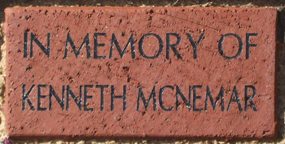 IN MEMORY OF KENNETH MCNEMAR