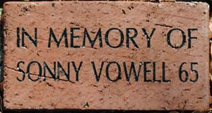 IN MEMORY OF SONNY VOWELL 65