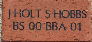 J HOLT  S HOBBS BS 00 BBA 01