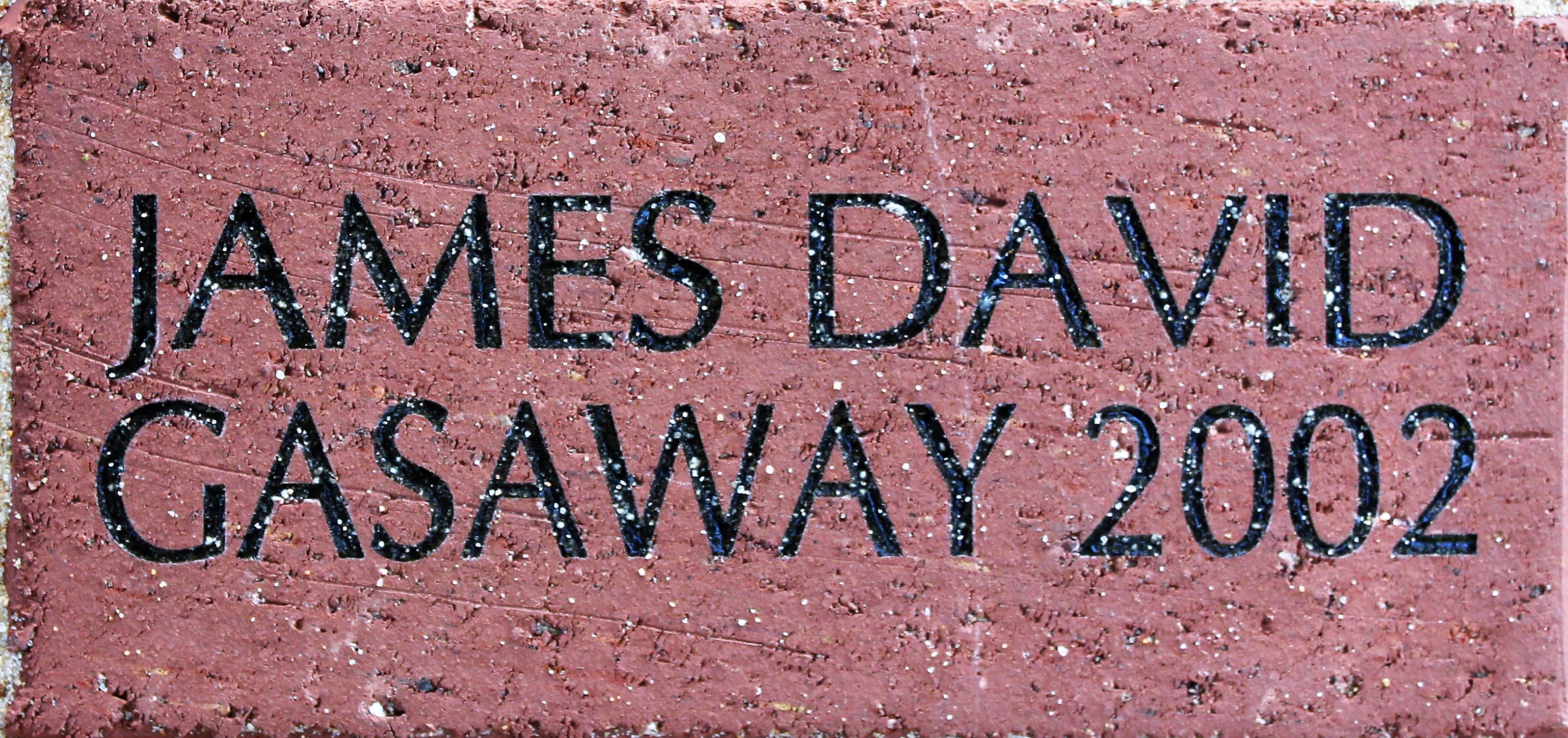 JAMES DAVID GASAWAY 2002