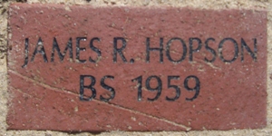 JAMES R. HOPSON BS 1959