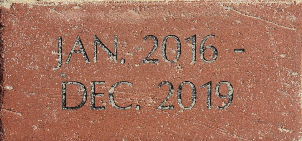 JANUARY 2016-DEC 2019