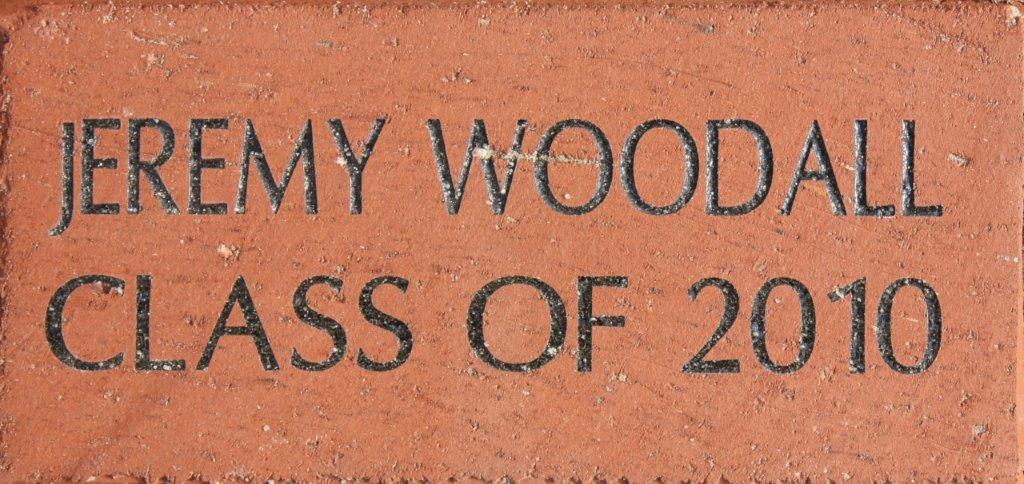 JEREMY WOODALL Class of 2010