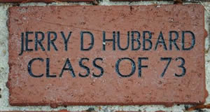 JERRY D HUBBARD CLASS OF 73