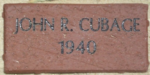 JOHN R. CUBAGE 1940