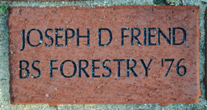 JOSEPH D FRIEND BS FORESTRY '76