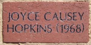 JOYCE CAUSEY HOPKINS 1968