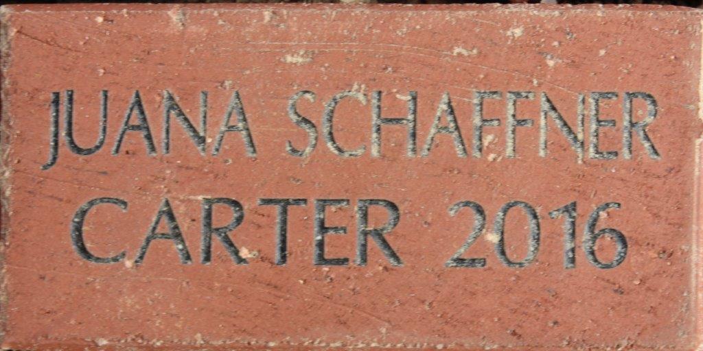 JUANA SCHAFFNER CARTER 2016