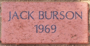 JACK BURSON 1969