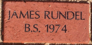 JAMES RUNDEL B.S. 1974
