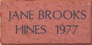 JANE BROOKS HINES 1977