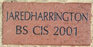 JARED HARRINGTON BS CIS 2001