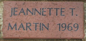 JEANNETTE T. MARTIN 1969