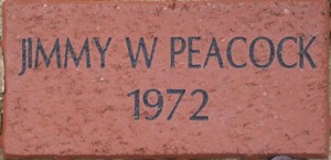 JIMMY W PEACOCK 1972