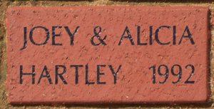 JOEY & ALICIA HARTLEY   1992