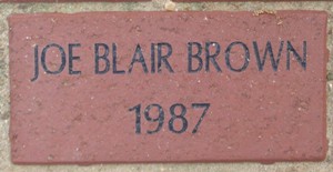 JOE BLAIR BROWN 1987