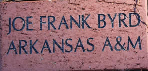 JOE FRANK BYRD ARKANSAS A&M