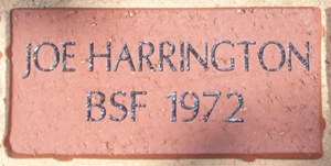JOE HARRINGTON BSF 1972