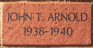 JOHN T. ARNOLD 1938-1940