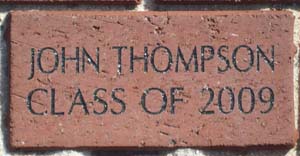 JOHN THOMPSON CLASS OF 2009