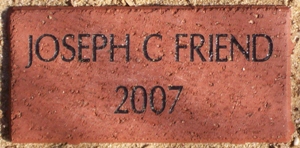 JOSEPH C FRIEND 2007