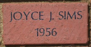 JOYCE J. SIMS 1956