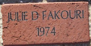 JULIE D FAKOURI 1974